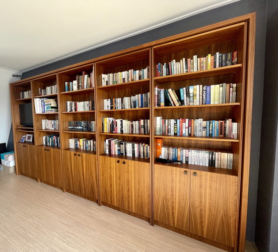 Image 1 of Custom made Walnut wall cabinet