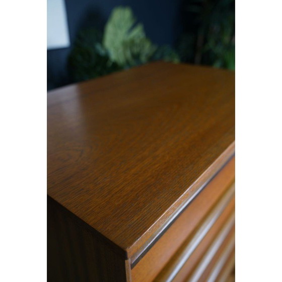Image 1 of Vintage teak chest of drawers, UK 1960