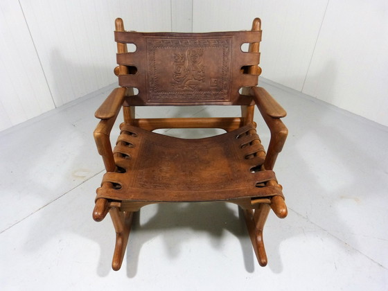 Image 1 of Fauteuil à bascule Angel Pazmino 1960s