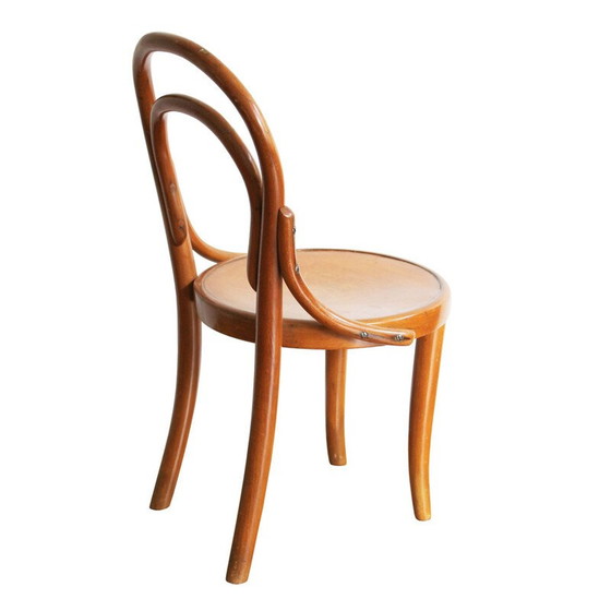 Image 1 of Vintage no1 wooden children's chair for Thonet Furniture, 1920s