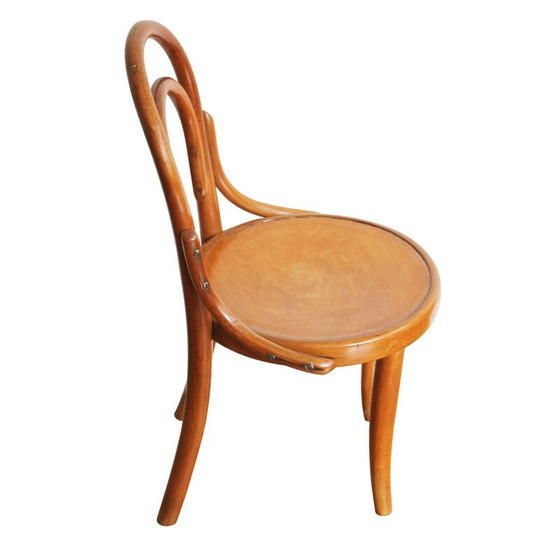Image 1 of Vintage no1 wooden children's chair for Thonet Furniture, 1920s