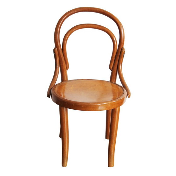 Image 1 of Vintage no1 wooden children's chair for Thonet Furniture, 1920s