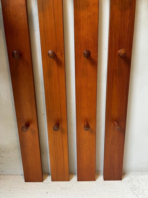 Coat Stand Set Of 4 Teak Danish Design By Aksel Kjersgaard