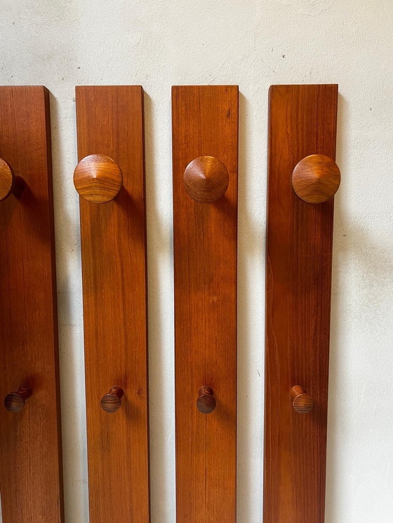 Image 1 of Coat Stand Set Of 4 Teak Danish Design By Aksel Kjersgaard