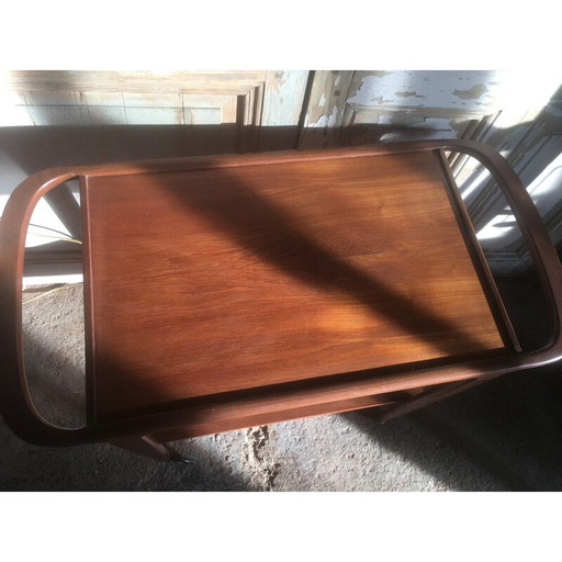 Vintage teak serving cart, 1960