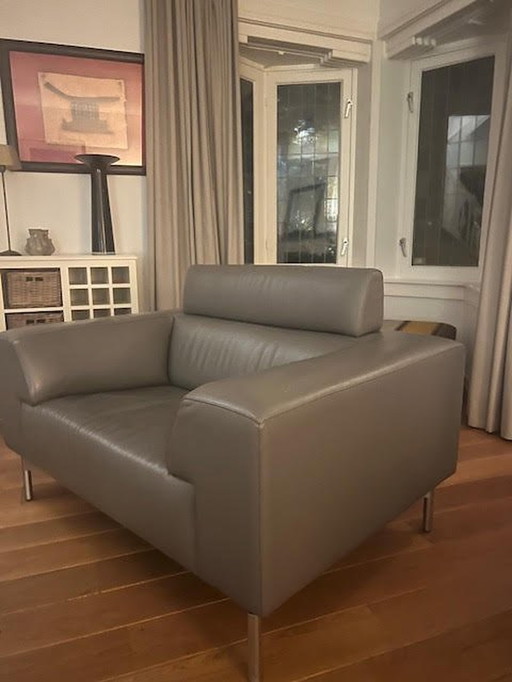 Leolux 3 Person Sofa and Love Seat