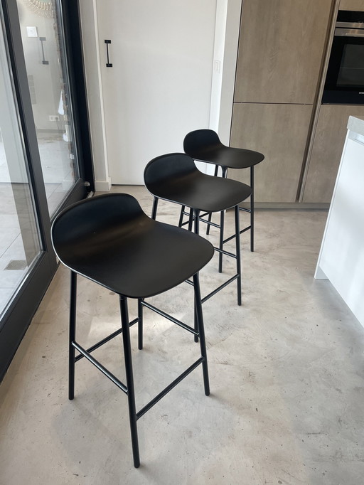 3 Bar Stools Normann Copenhagen