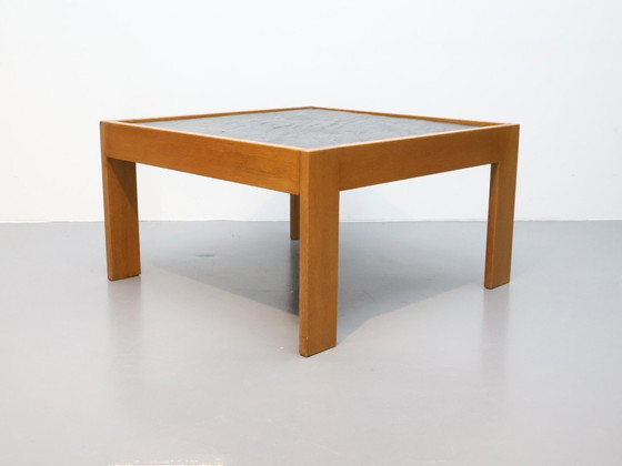 Image 1 of Tavolino da caffè vintage in ardesia