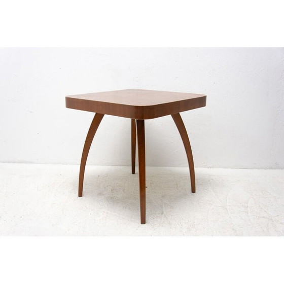Image 1 of Vintage walnut Spider side table H-259 by Jindrich Halabala, Czechoslovakia 1950s