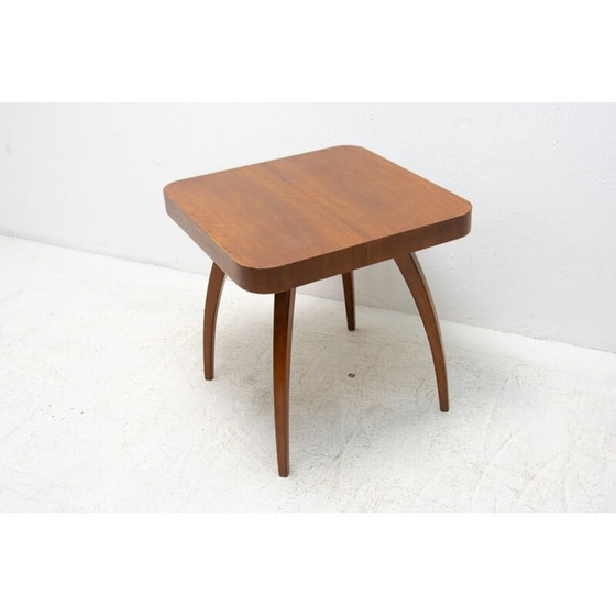 Image 1 of Vintage walnut Spider side table H-259 by Jindrich Halabala, Czechoslovakia 1950s