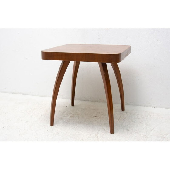 Image 1 of Vintage walnut Spider side table H-259 by Jindrich Halabala, Czechoslovakia 1950s