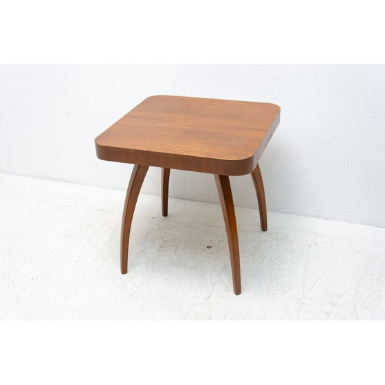 Image 1 of Vintage walnut Spider side table H-259 by Jindrich Halabala, Czechoslovakia 1950s