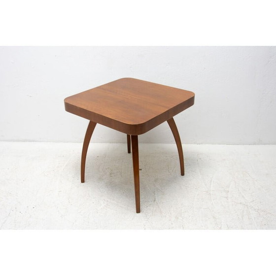 Image 1 of Vintage walnut Spider side table H-259 by Jindrich Halabala, Czechoslovakia 1950s