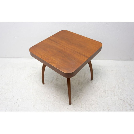 Image 1 of Vintage walnut Spider side table H-259 by Jindrich Halabala, Czechoslovakia 1950s