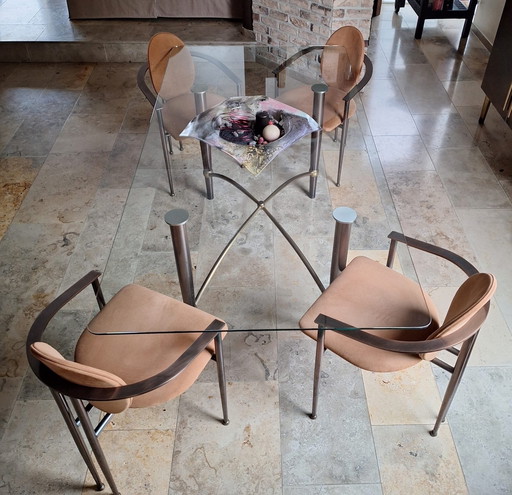 Exclusive Postmodern Vintage Interior Belgo Chrom
