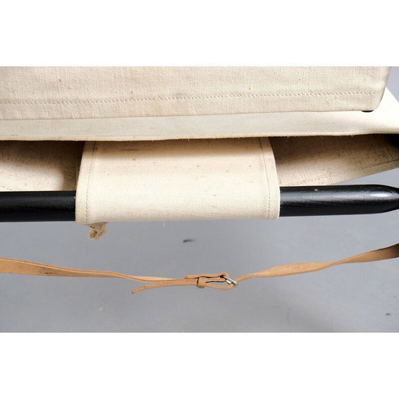 Image 1 of Coppia di poltrone Safari vintage in legno di quercia di Wilhelm Kienzle per Wohnbedarf, Svizzera 1949