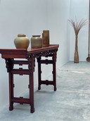 Antique Chinese sacrificial altar Sideboard Elm wood 19th century