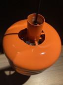 Lampe suspendue vintage Hans-Agne Jakobsson modèle 724