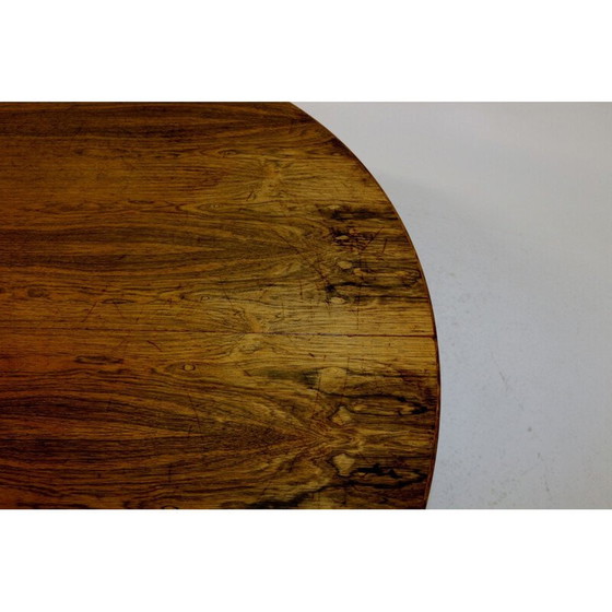 Image 1 of Vintage rosewood dining room table Denmark 1960s