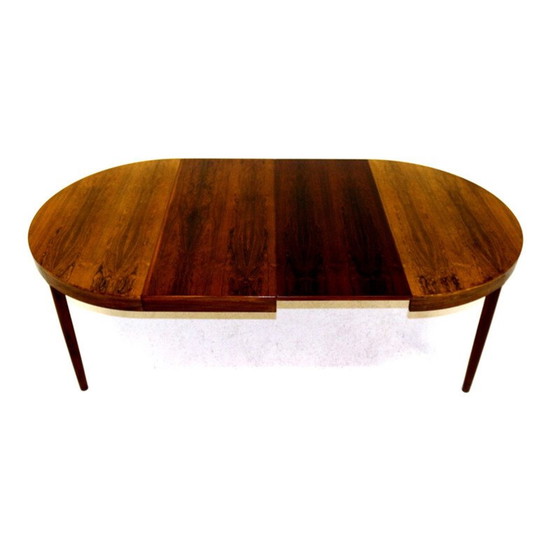 Image 1 of Vintage rosewood dining room table Denmark 1960s