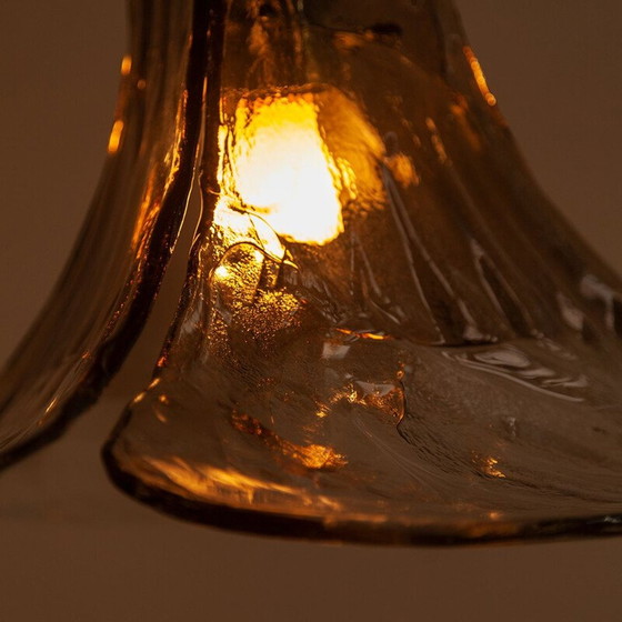 Image 1 of Vintage Murano glass pendant lamp by Carlo Nason for Mazzega