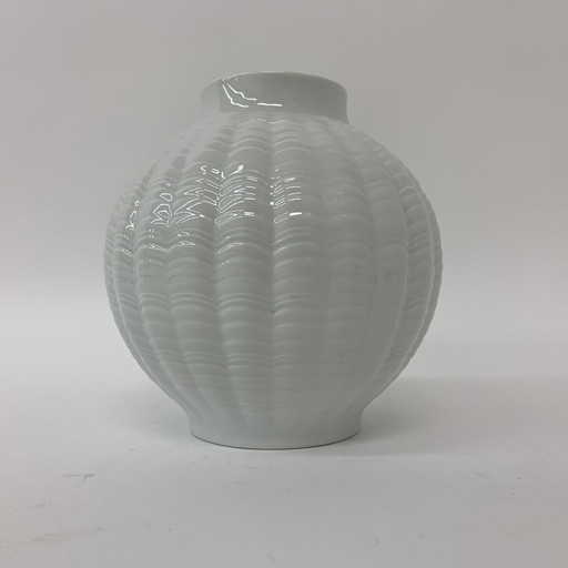 Mid-Century design porcelain Eschenbach vase Kaiser Germany , 1970’s