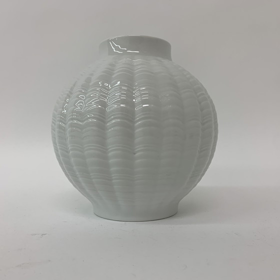 Image 1 of Mid-Century design porcelain Eschenbach vase Kaiser Germany , 1970’s