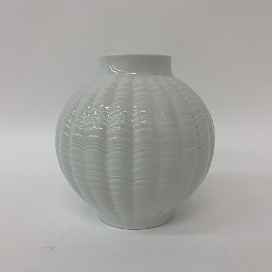 Image 1 of Mid-Century design porcelain Eschenbach vase Kaiser Germany , 1970’s