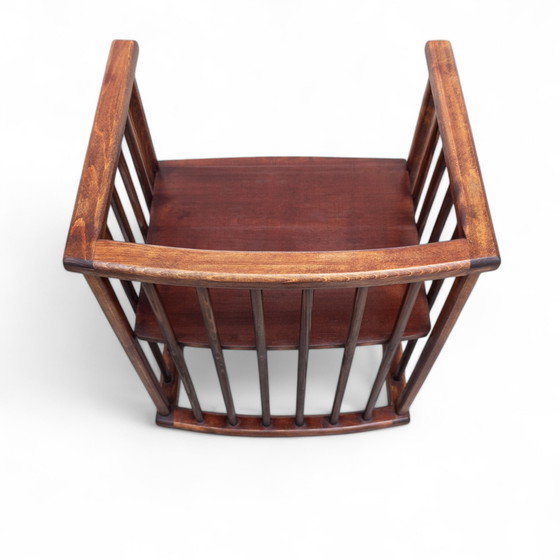 Image 1 of Vintage Barrel Chair In The Style Of Josef Hoffmann, 1990S