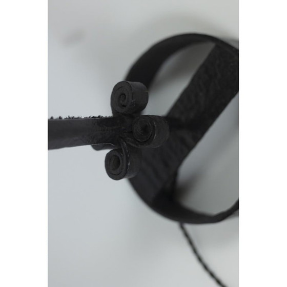 Image 1 of Lampada d'epoca in ferro battuto, 1950