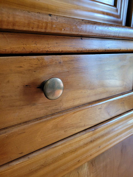 Image 1 of Antique Solid Oak Sideboard