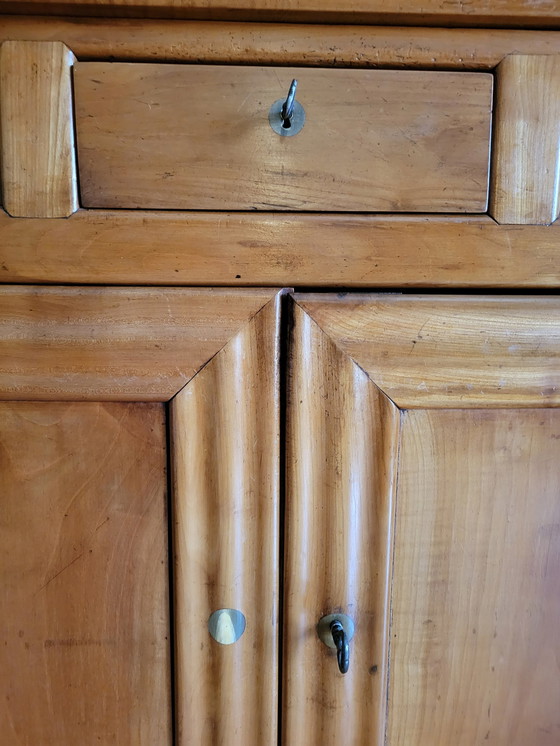 Image 1 of Antique Solid Oak Sideboard