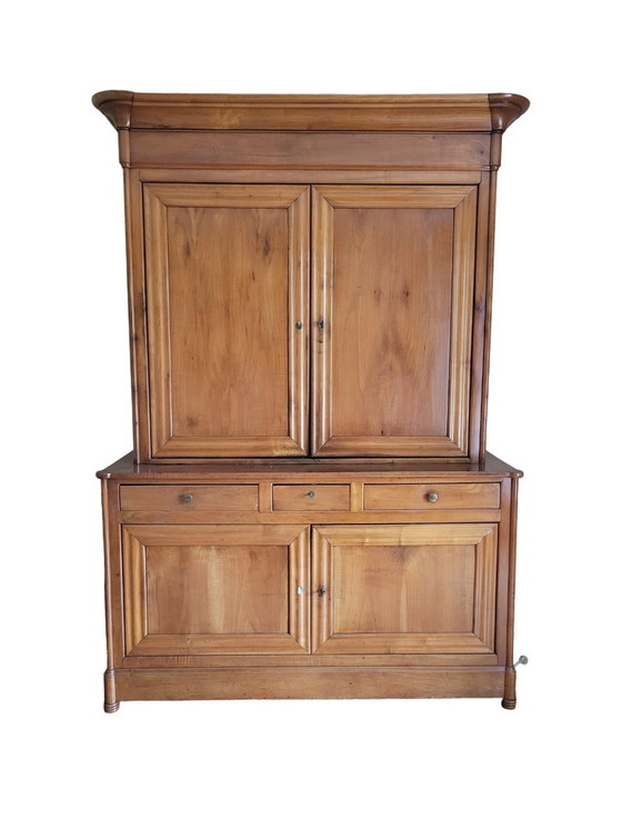 Image 1 of Antique Solid Oak Sideboard