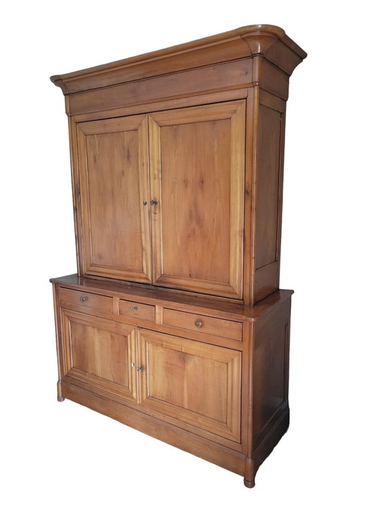 Image 1 of Antique Solid Oak Sideboard