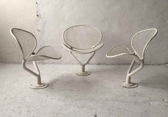 Image 1 of 3 X Metal Outdoor Chairs