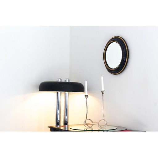 Vintage candleholder with 2 candles, Italy 1970