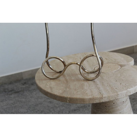 Image 1 of Portacandele vintage con 2 candele, Italia 1970