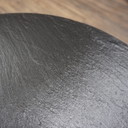 70s side table | Mid - Century aluminum tulip slate top