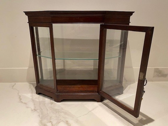 Image 1 of Mahogany Display Case