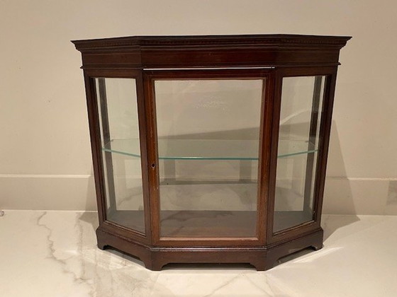 Image 1 of Mahogany Display Case