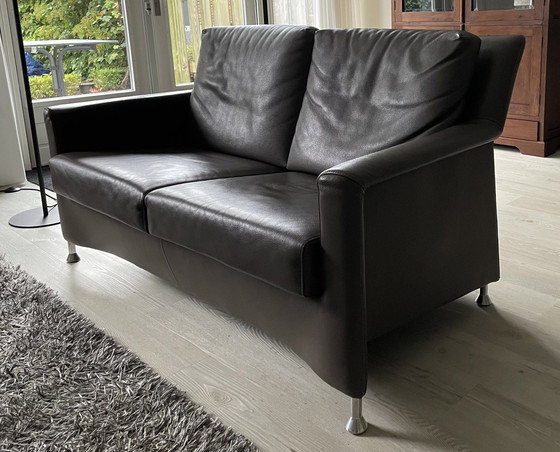 Image 1 of Leolux Sofa + 2 Armchairs Model Paian