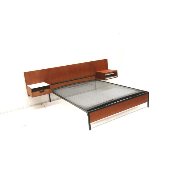 Image 1 of Vintage 2-Person Bed By Cees Braakman For Pastoe From The Japanese Series