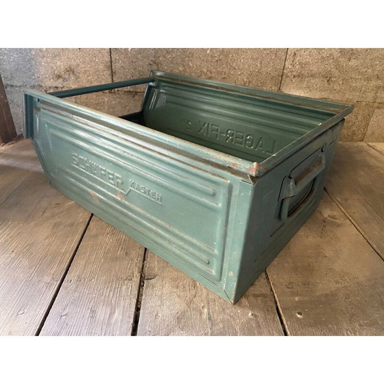 Image 1 of Beccuccio metallico impilabile vintage, 1950