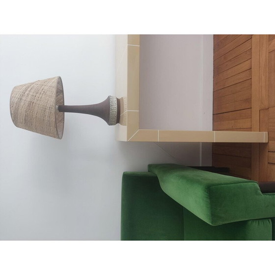 Image 1 of Vintage lacquered wood console, 1970