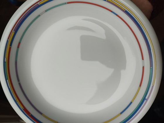 Image 1 of 35 Piece Dinnerware Azrberg Daily Rainbow