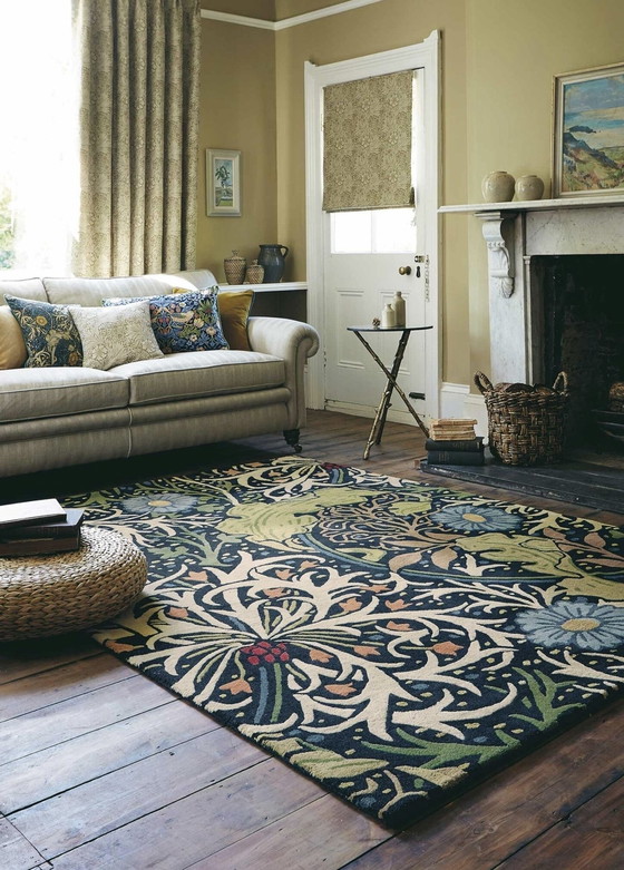 Image 1 of Brink & Campman Morris & Co Seaweed Ink Carpet