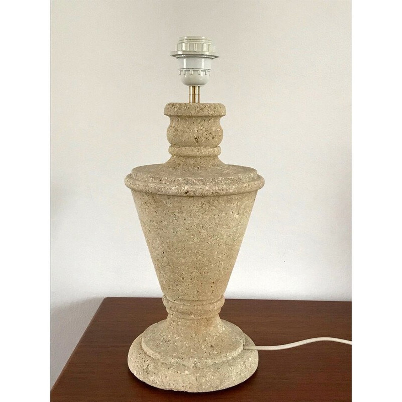 Vintage Gard stone lamp 1970 160 Whoppah