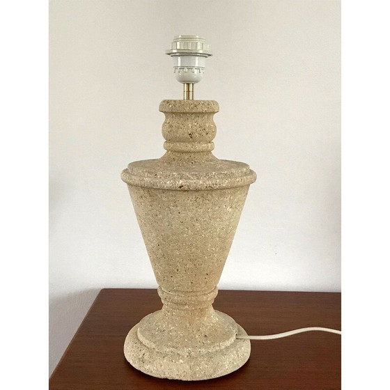 Image 1 of Vintage Gard stone lamp, 1970