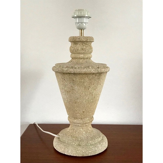 Image 1 of Vintage Gard stone lamp, 1970