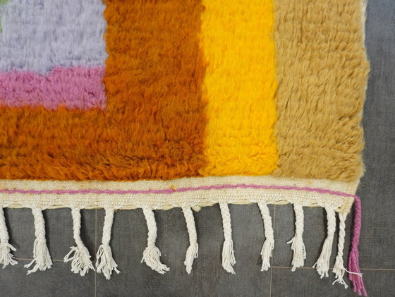 Image 1 of Berber Rug - 268 Cm X 171 Cm - Colored Wool